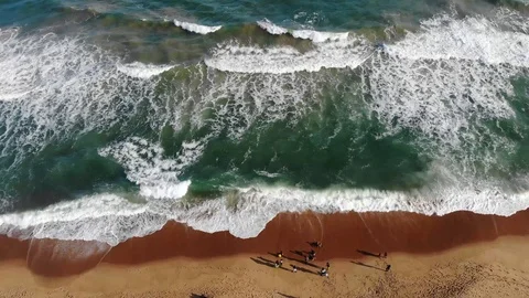 Cinematic View of Beach side ways Stock Footage 118386943