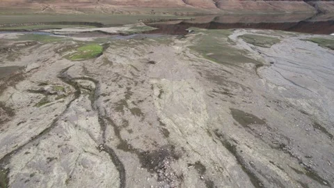 Cinematic view of damage caused by global warming and climate change problems. Stock-Footage 167316571