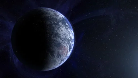 Cinematic view of Earth from space Stock Footage 316358189