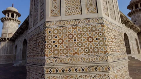 Cinematic view Of I'timād-ud-Daulah Stock Footage 187101552