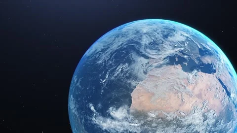 Cinematic View of Planet Earth , High Quality 3D Rendering Animation 動画素材 278090224