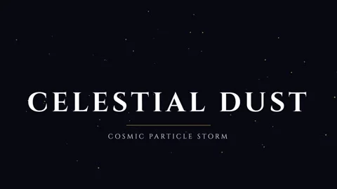 Cinematic view of swirling ethereal celestial and galactic dust nebula Vídeos de archivo 337656335