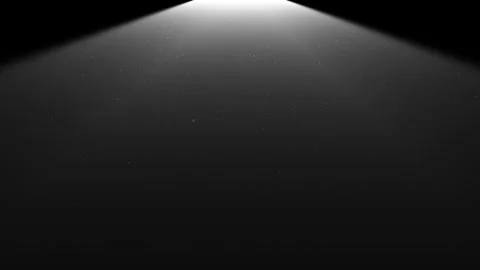 Cinematic white spotlight seamless loop animation with glowing dust particles. 스톡 동영상 341616955