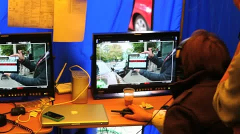 Cinematography Playback Stock Footage 11892720