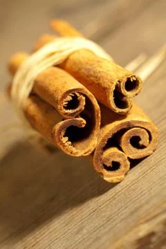 Cinnabon bark Stock Photos