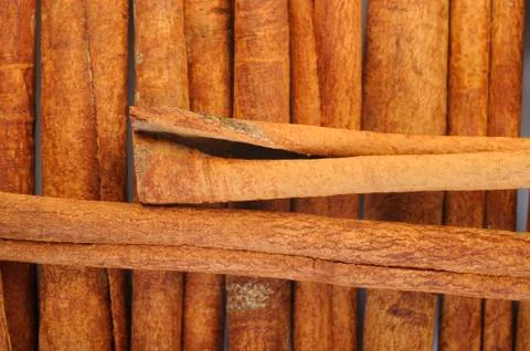 Cinnamon background Stock Photos