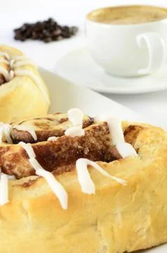 Cinnamon biscuits Stock Photos