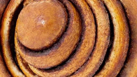 Cinnamon bun Stock-Footage 166696989