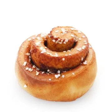 Cinnamon Bun Stock Photos