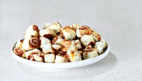 Cinnamon buns Stock Photos