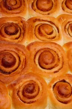 Cinnamon buns Foto stock