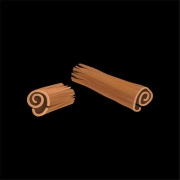 Cinnamon, fragrant spice vector Illustration on a white background Stock-Illustration