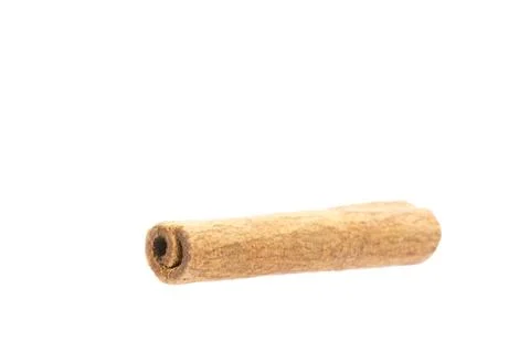 Cinnamon isolated on a white background Stock Photos