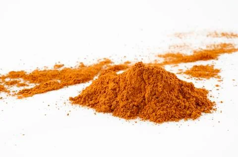 Cinnamon powder Stock Photos