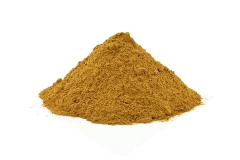 Cinnamon powder Stock Photos