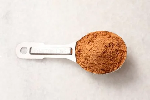 Cinnamon powder Stock Photos