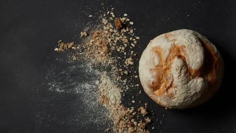 Cinnamon roll bun Fotos de archivo