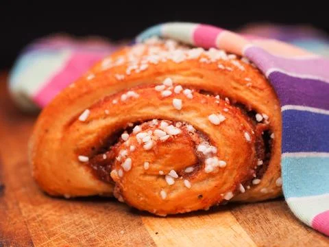 Cinnamon roll Stock Photos
