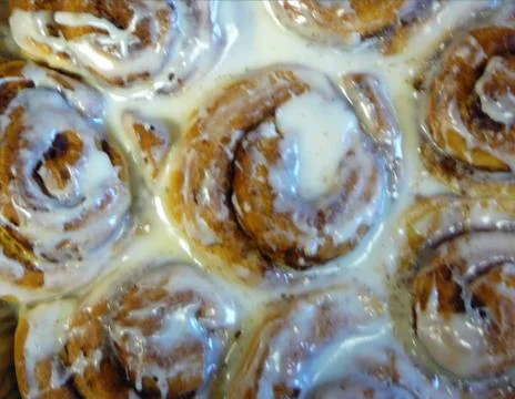 Cinnamon Rolls Stock-Fotos