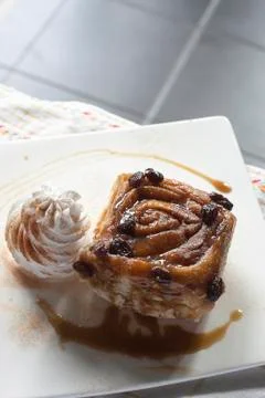 Cinnamon rolls Stock Photos