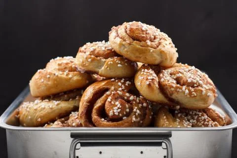 Cinnamon rolls  Stock Photos