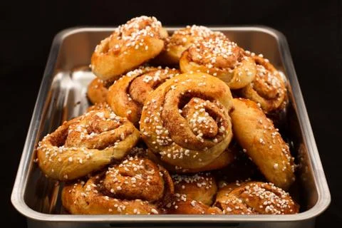 Cinnamon rolls  Stock Photos