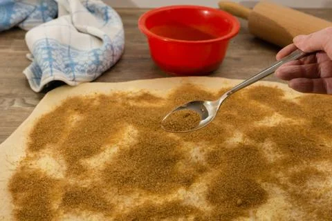 Cinnamon rolls Stock Photos