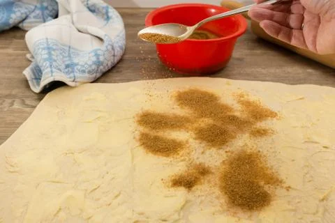 Cinnamon rolls Stock Photos