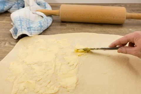 Cinnamon rolls Stock Photos