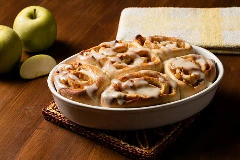 Cinnamon rolls 스톡 사진