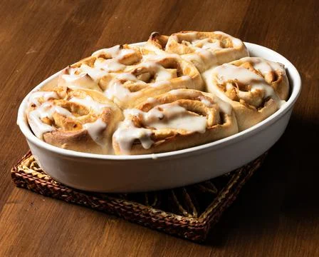 Cinnamon rolls 스톡 사진