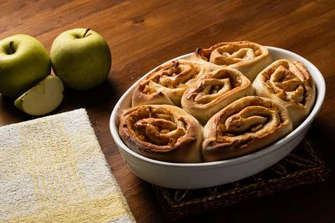 Cinnamon rolls 스톡 사진