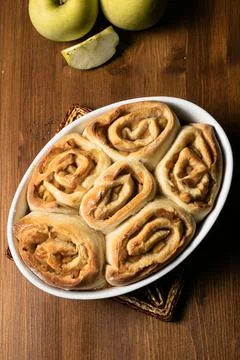 Cinnamon rolls 스톡 사진