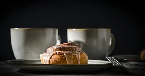 Cinnamon Rolls Stock Photos