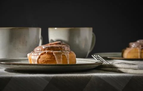 Cinnamon Rolls Stock Photos
