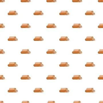 Cinnamon rolls seamless pattern for bakery wallpaper 스톡 일러스트