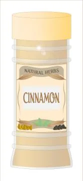 Cinnamon spice Illustrazione stock