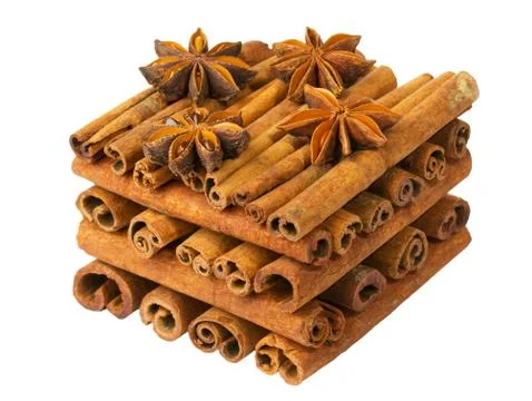 Cinnamon Spices 2 스톡 사진