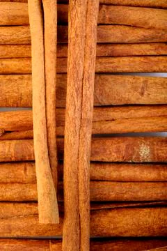 Cinnamon stick background Stock Photos
