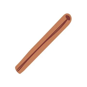 Cinnamon stick isolated. Stock Illustration