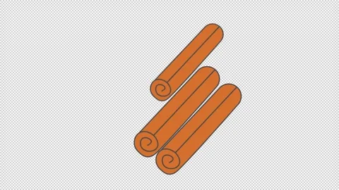 Cinnamon sticks Stock Footage 322143549
