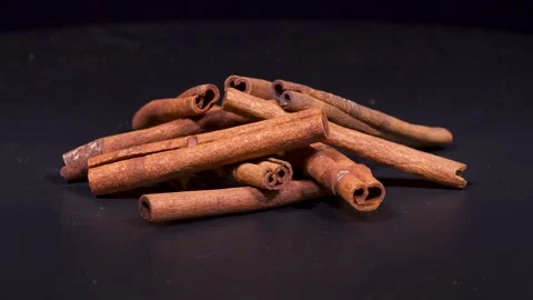 Cinnamon Sticks Stock Footage 332010326