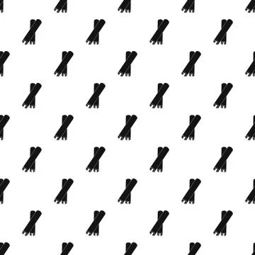 Cinnamon sticks pattern Stock-Illustration