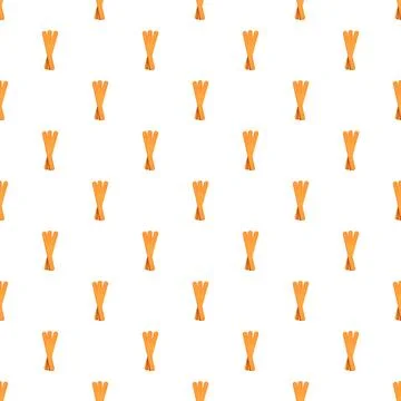 Cinnamon sticks pattern repeating delicious sweet dessert snack Stock Illustration