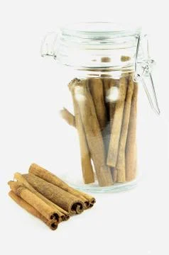 Cinnamon sticks. Stock Photos