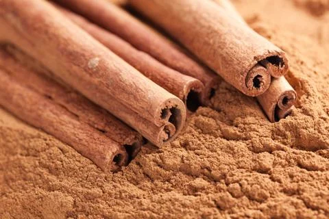 Cinnamon sticks Stock Photos