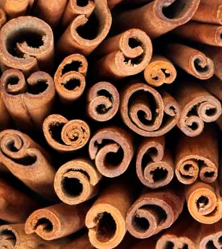 Cinnamon sticks Foto stock