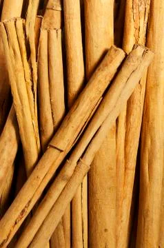 Cinnamon sticks Foto stock