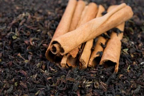 Cinnamon sticks Stock Photos