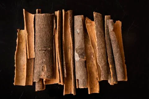 Cinnamon sticks Foto stock